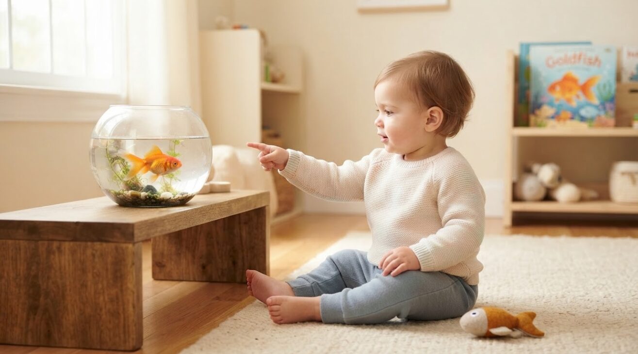 Learn the Word Goldfish for 1-Year-Old Toddlers