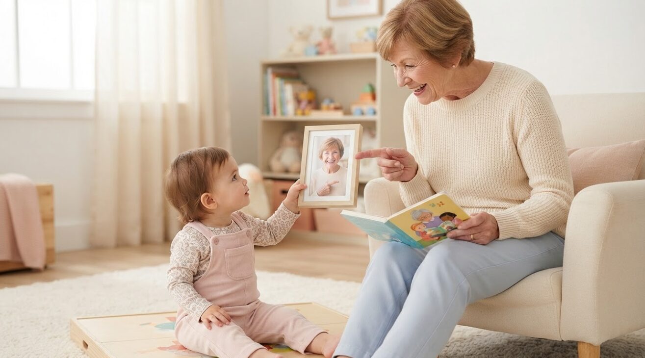 Learn the Word Grandma for 1-Year-Old Toddlers
