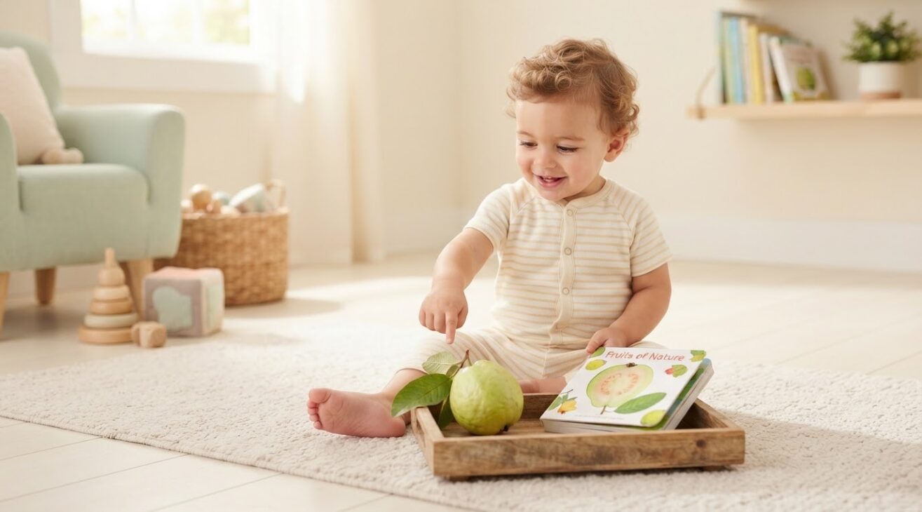 Learn the Word Guava for 1-Year-Old Toddlers