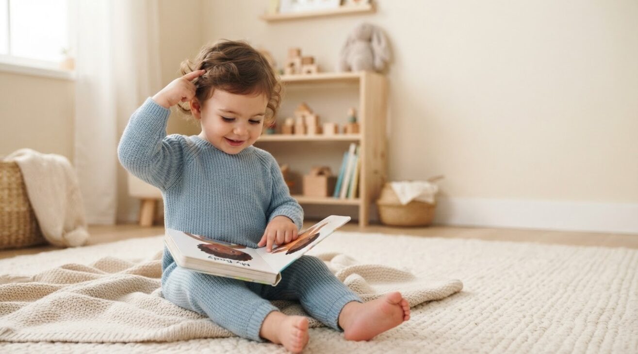 Learn the Word Hair for 1-Year-Old Toddlers