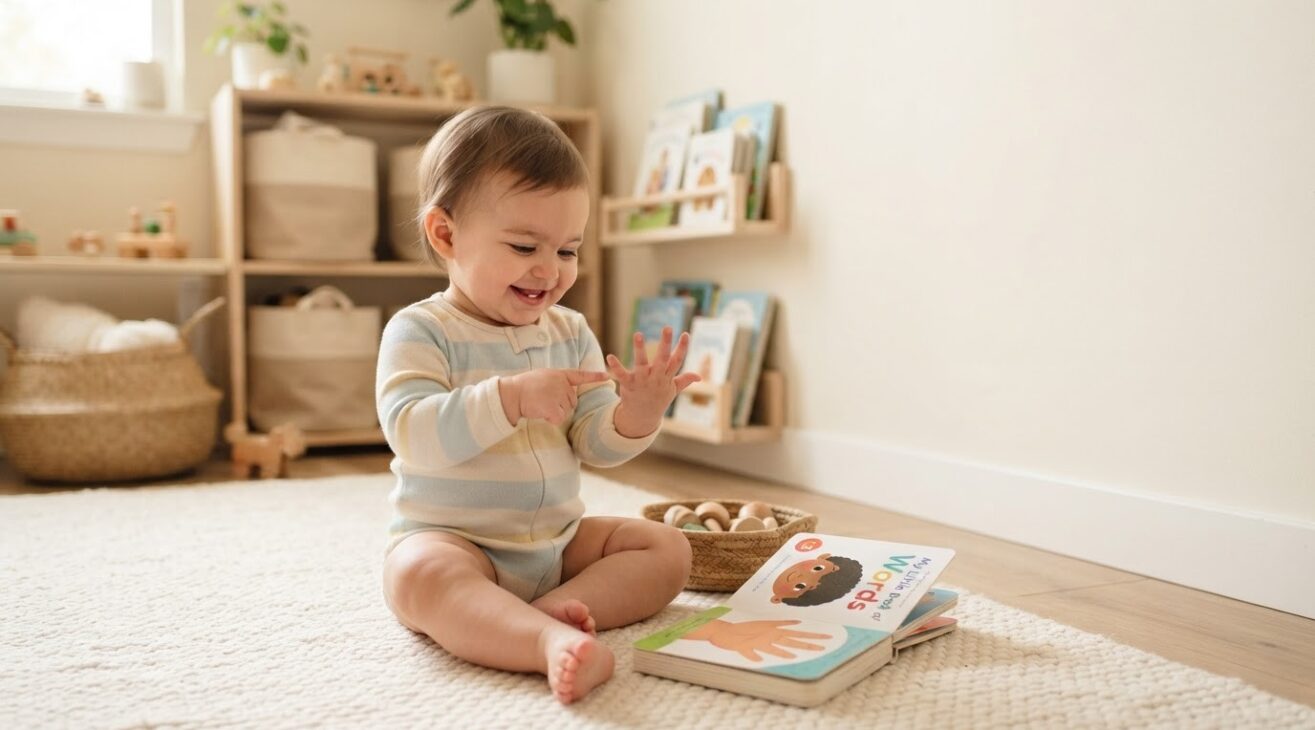 Learn the Word Hand for 1-Year-Old Toddlers