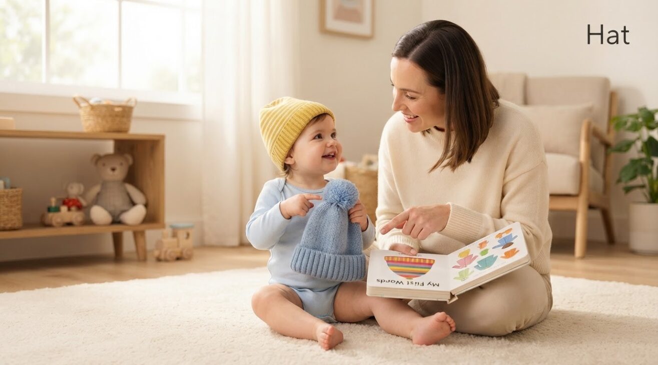 Learn the Word Hat for 1-Year-Old Toddlers
