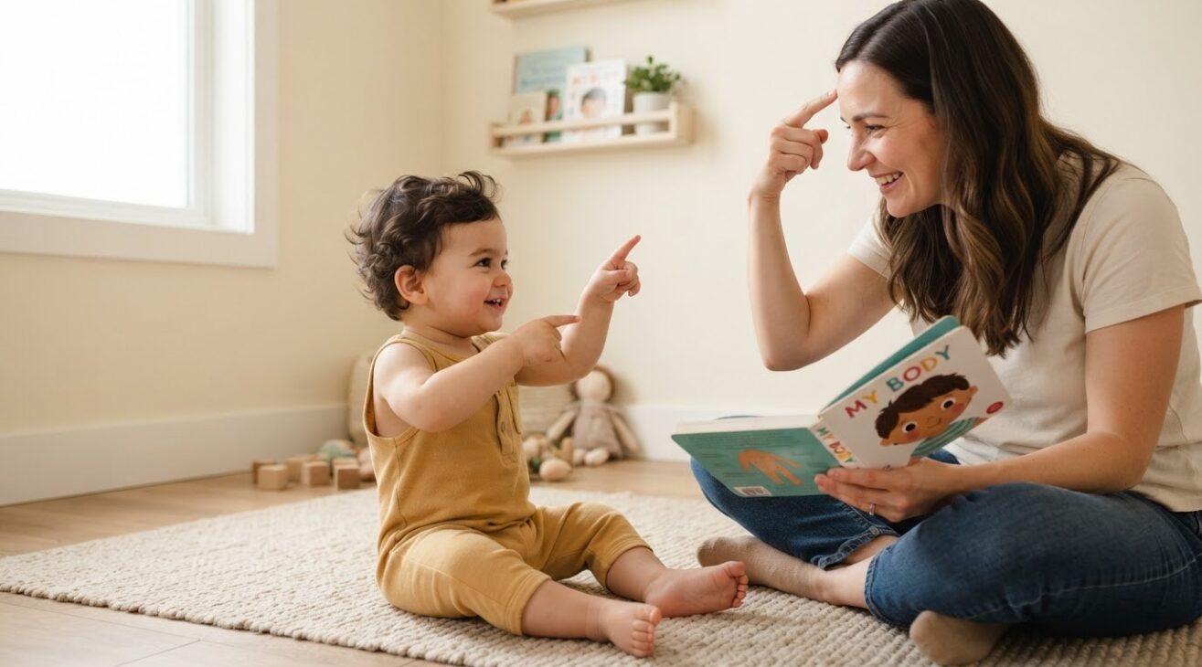 Learn the Word Head for 1-Year-Old Toddlers