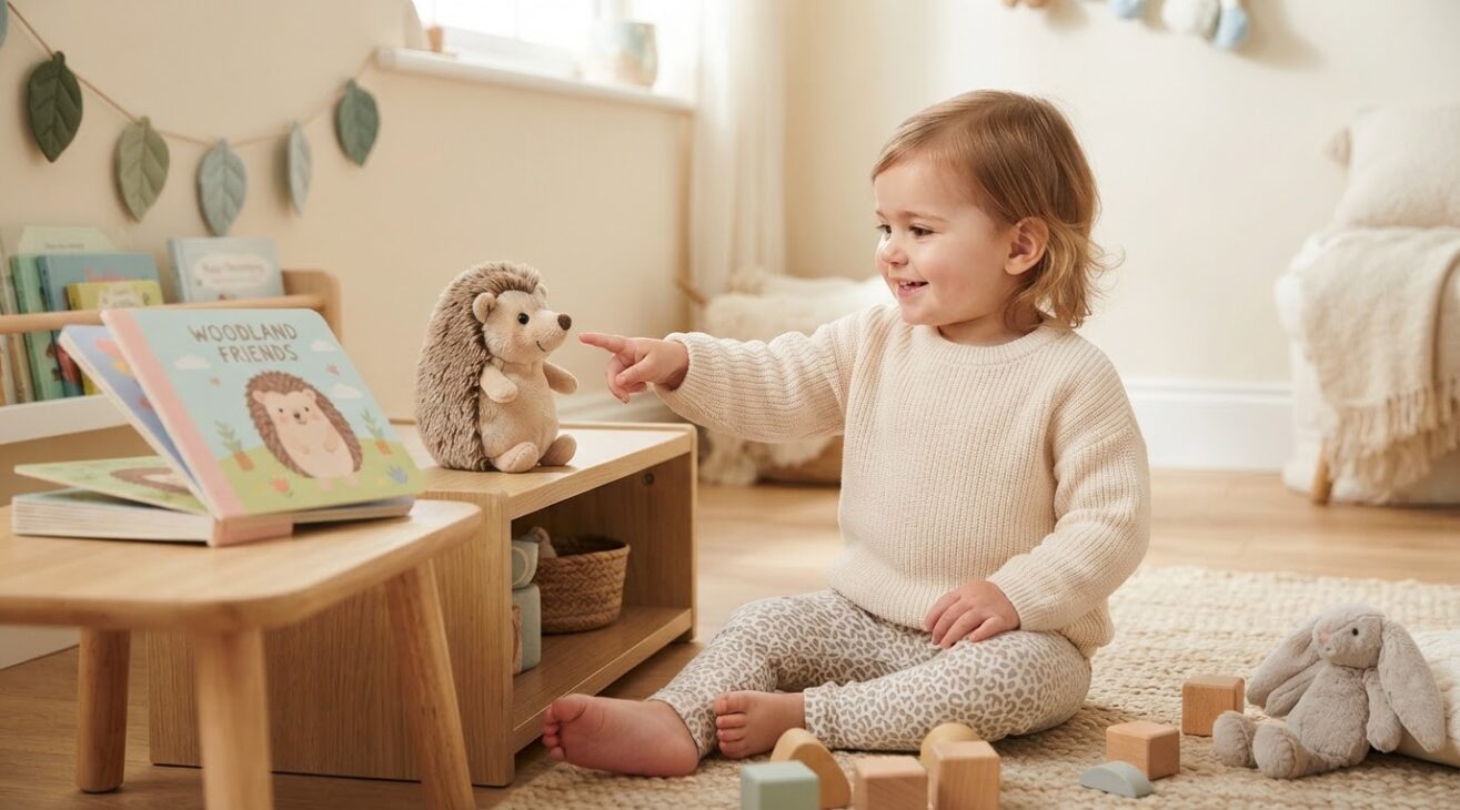 Learn the Word Hedgehog for 1-Year-Old Toddlers