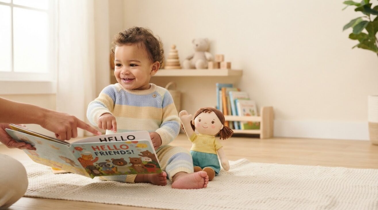 Learn the Word Hello for 1-Year-Old Toddlers