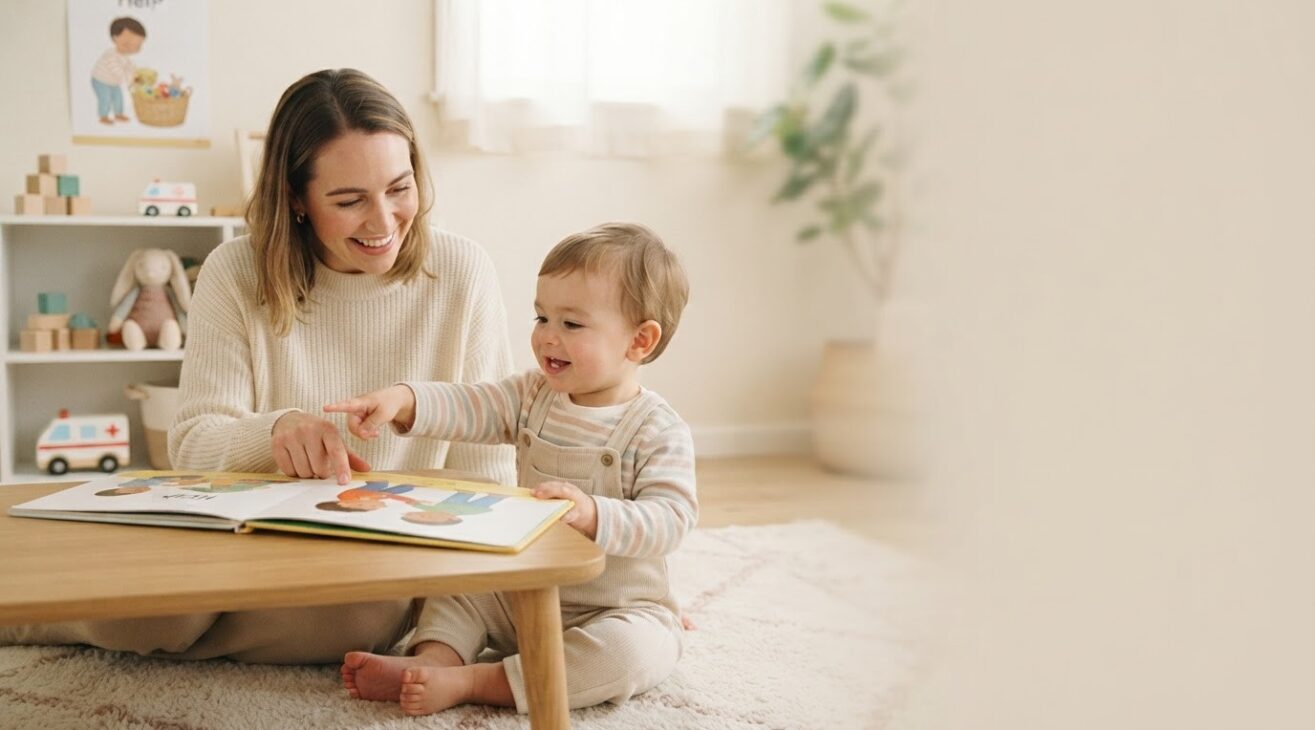 Learn the Action Word Help for 1-Year-Old Toddlers