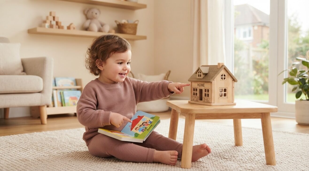 Learn the Word Home for 2-Year-Old Toddlers