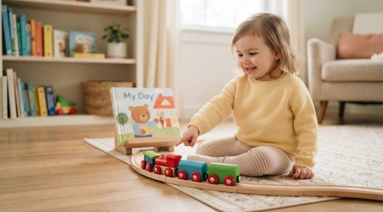 Learn the Word In Front for 2-Year-Old Toddlers