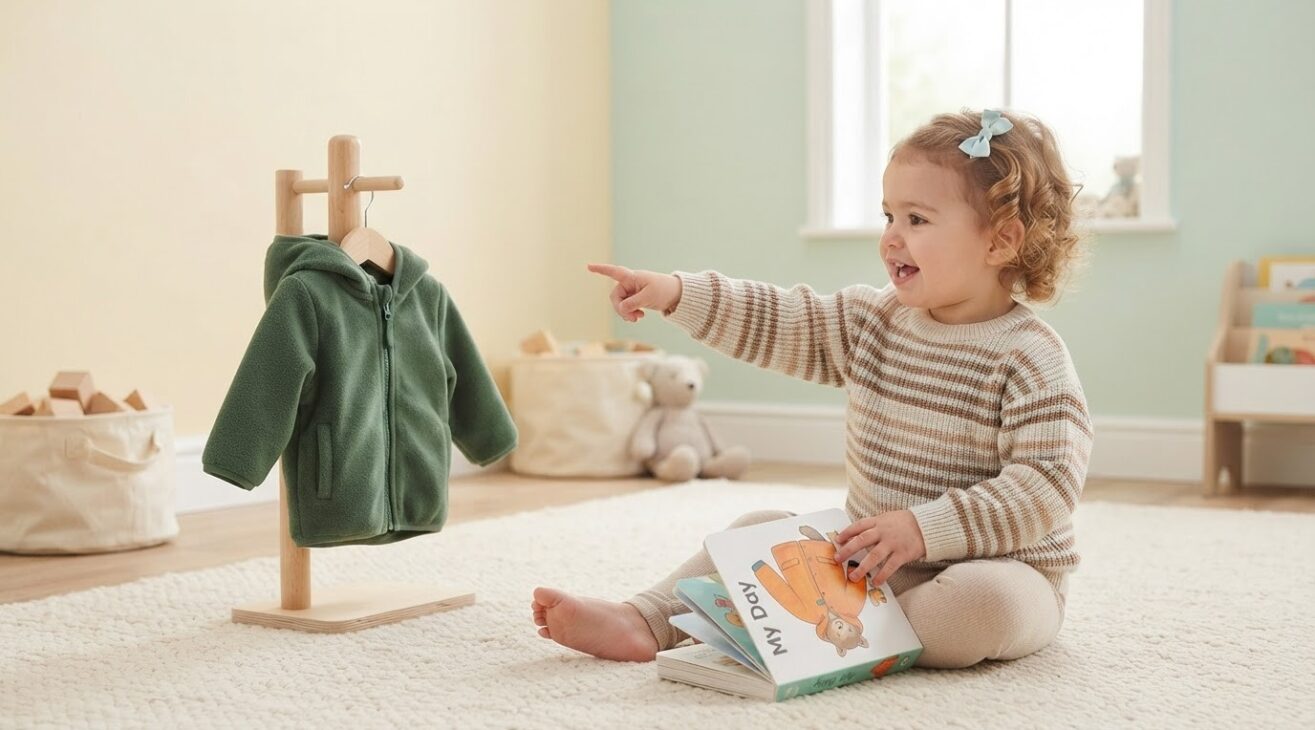 Learn the Word Jacket for 1-Year-Old Toddlers
