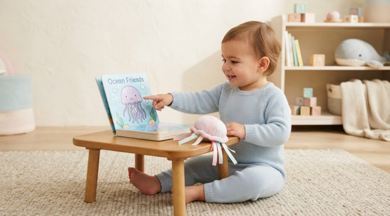 Learn the Word Jellyfish for 1-Year-Old Toddlers