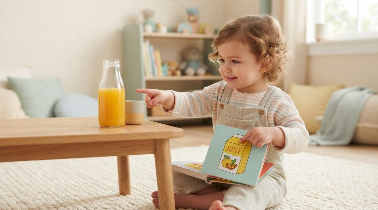 Learn the Word Juice for 1-Year-Old Toddlers