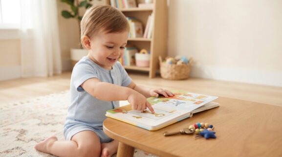 Key learning activity for a 1-year-old