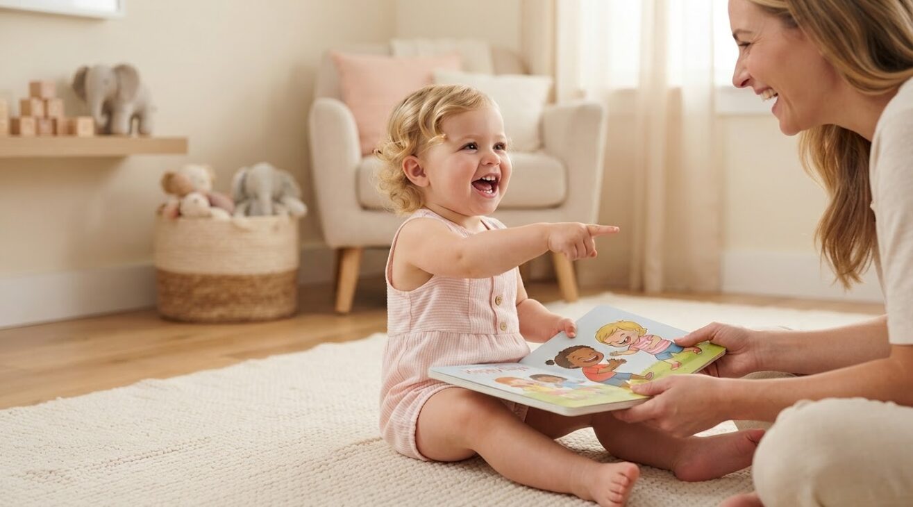Learn the Word Laugh for 1-Year-Old Toddlers