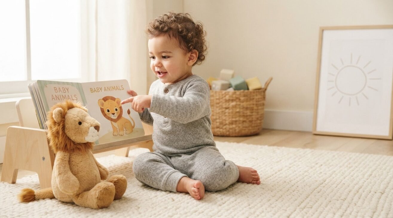 Learn the Word Lion for 1-Year-Old Toddlers
