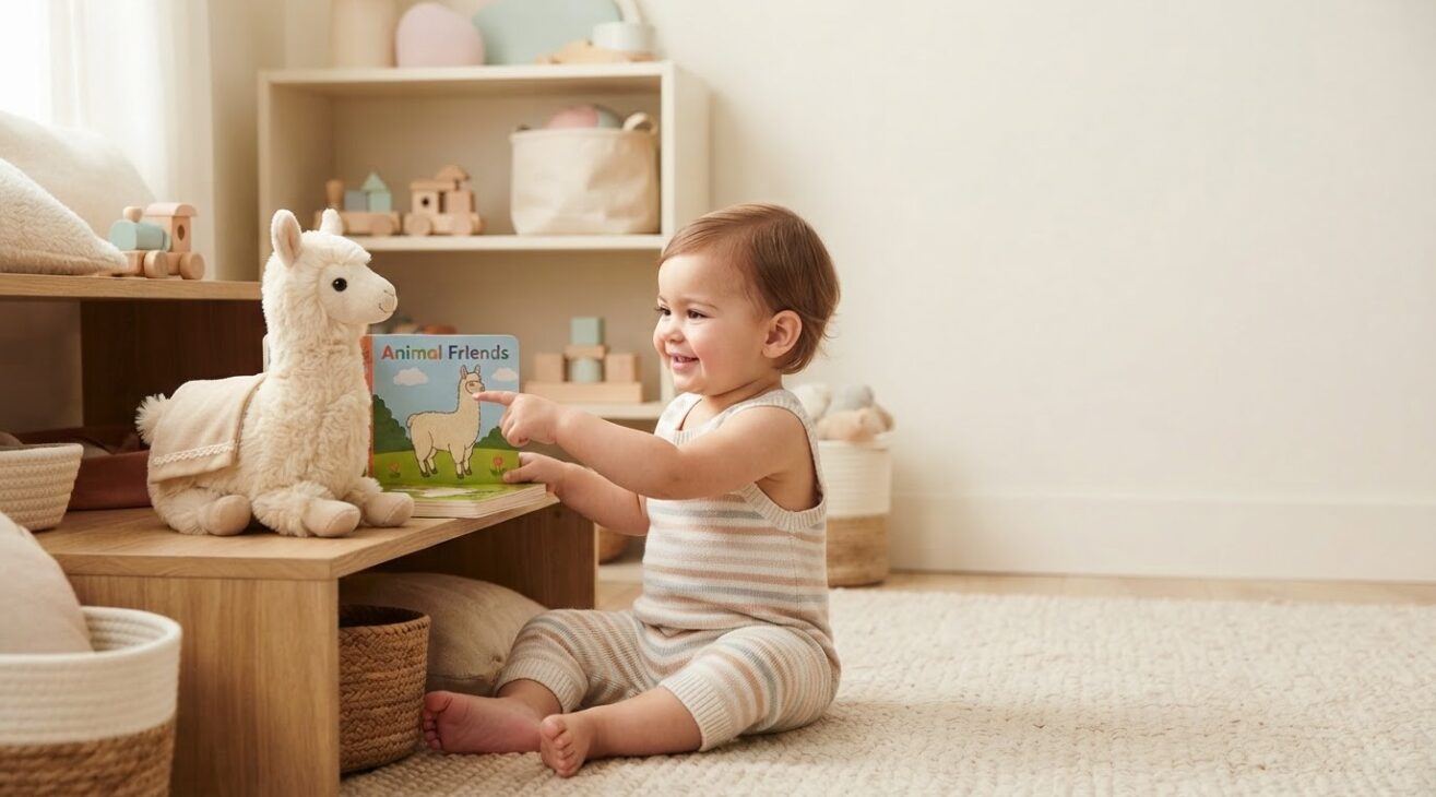 Learn the Word Llama for 1-Year-Old Toddlers