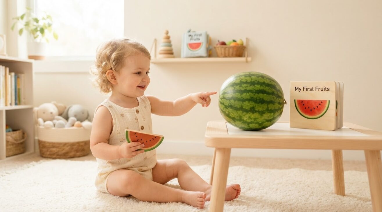 Learn the Word Melon for 1-Year-Old Toddlers