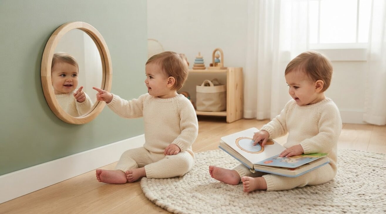 Learn the Word Mirror for 1-Year-Old Toddlers