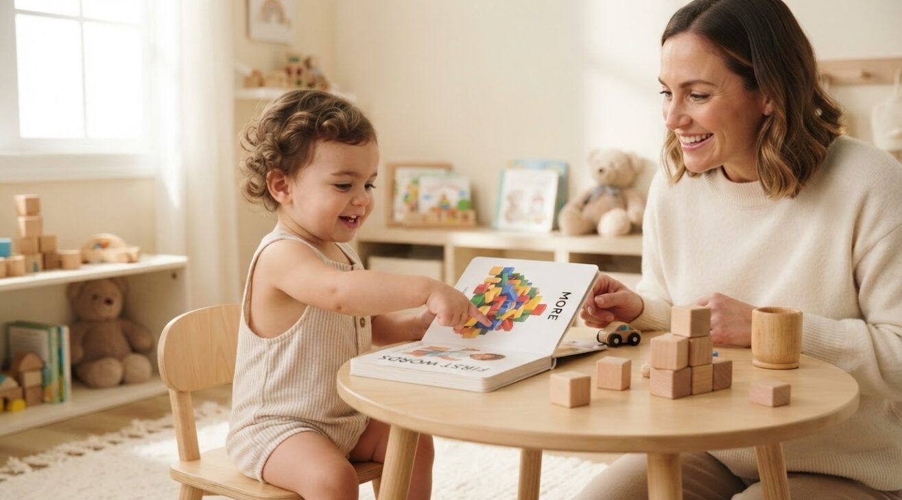 Learn the Word More for 1-Year-Old Toddlers