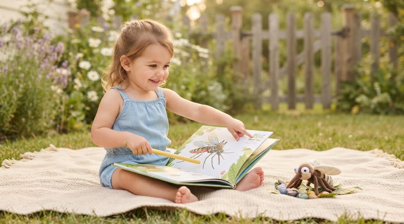 Learn the Word Mosquito for 2-Year-Old Toddlers