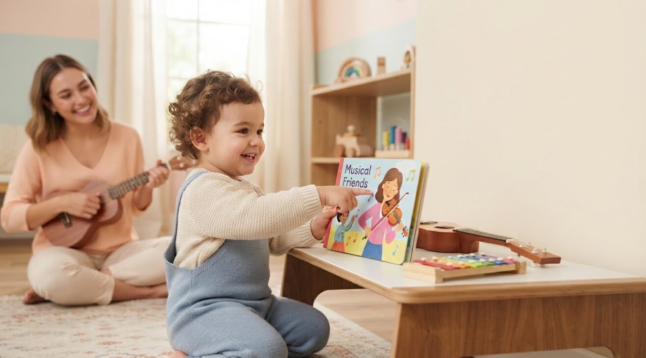 Learn the Word Musician for 2-Year-Old Toddlers