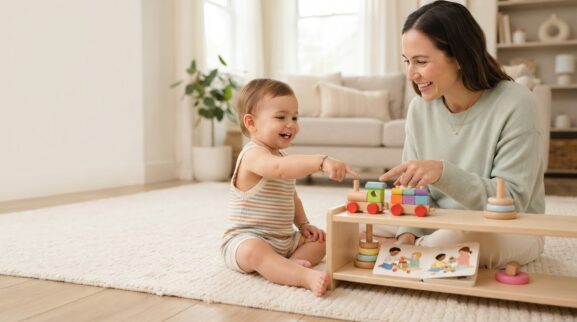 My Turn learning activity for a 1-year-old