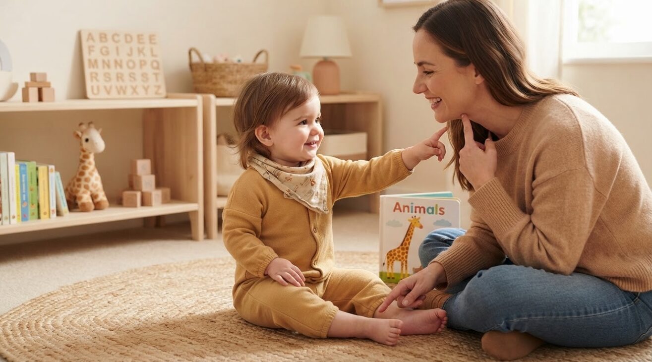 Learn the Word Neck for 1-Year-Old Toddlers