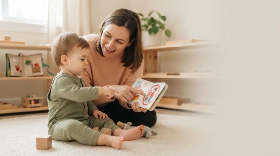 No learning activity for a 1-year-old