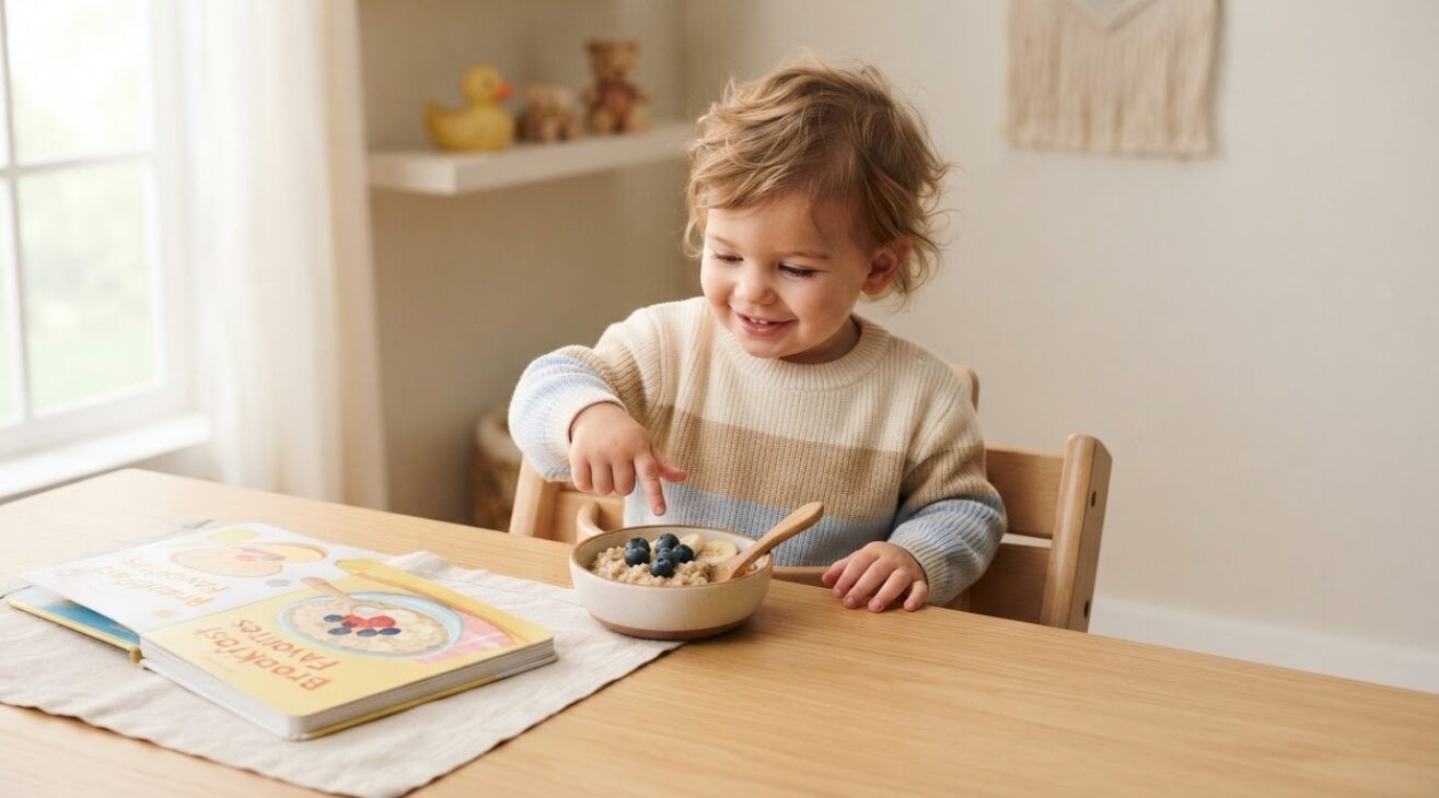 Learn the Word Oatmeal for 1-Year-Old Toddlers
