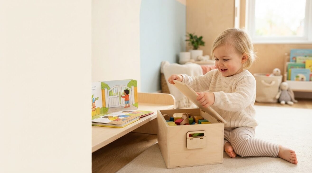 Learn the Word Open for 1-Year-Old Toddlers