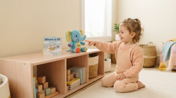Over learning activity for a 2-year-old