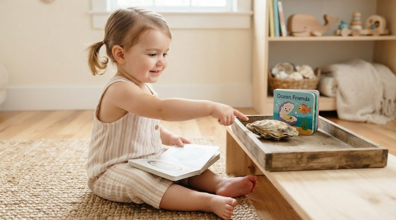 Learn the Word Oyster for 1-Year-Old Toddlers