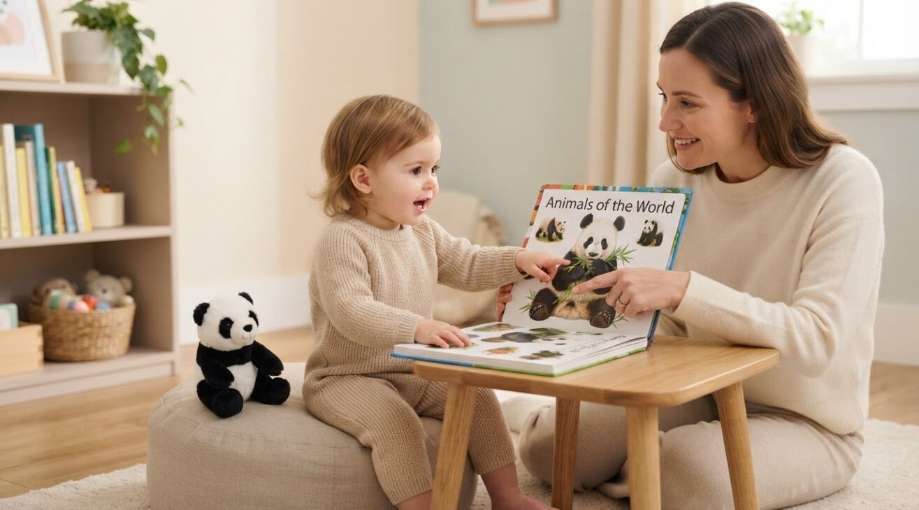 Learn the Word Panda for 1-Year-Old Toddlers