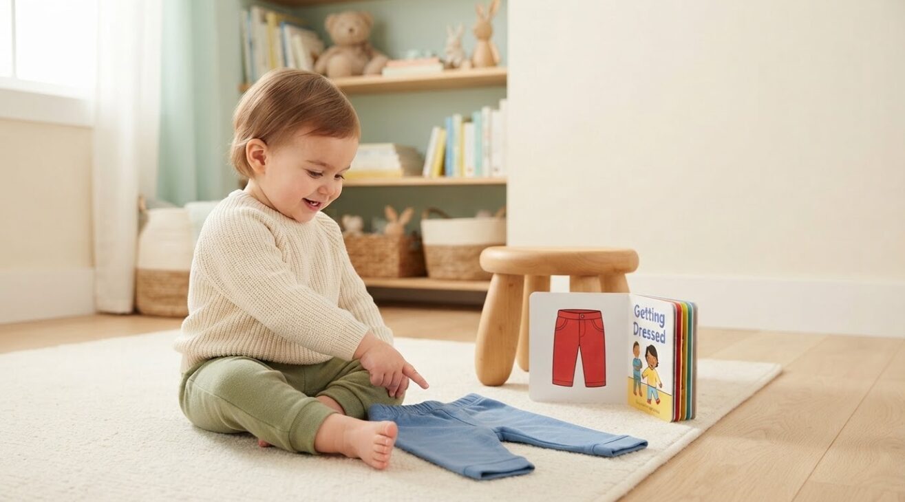 Learn the Word Pants for 1-Year-Old Toddlers