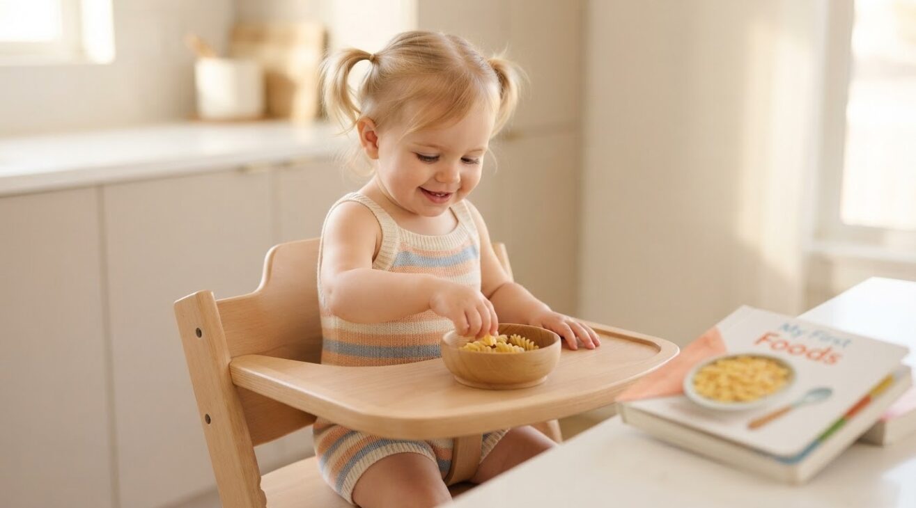 Learn the Word Pasta for 1-Year-Old Toddlers