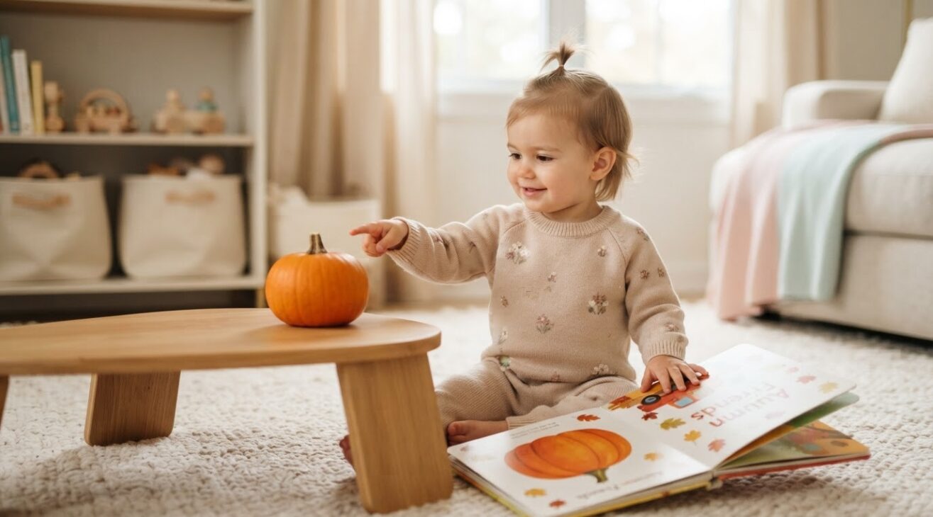 Learn the Word Pumpkin for 1-Year-Old Toddlers