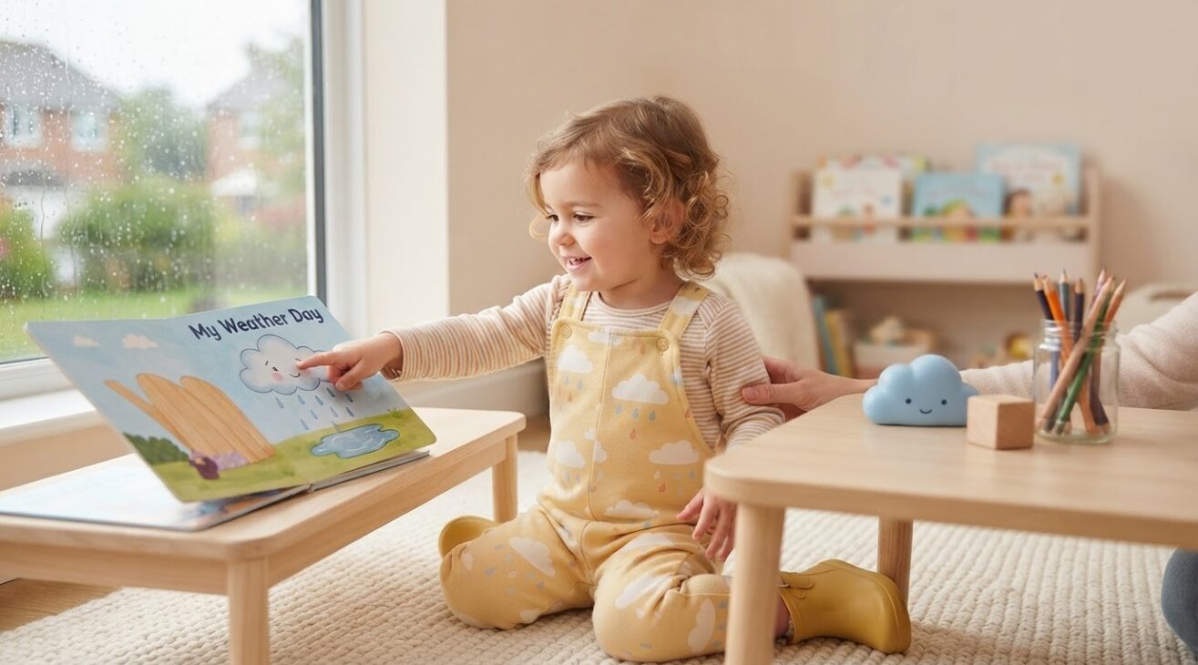 Learn the Word Rain for 2-Year-Old Toddlers