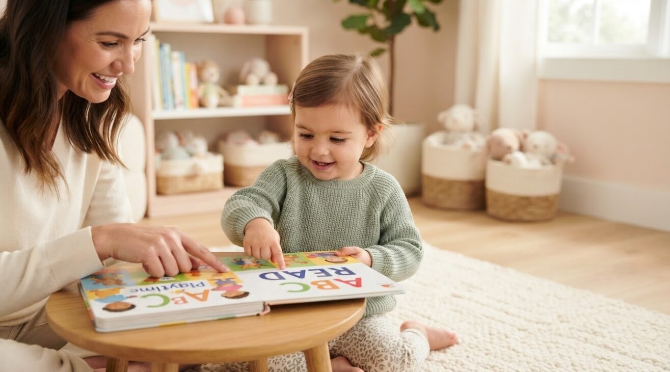 Learn the Word Read for 1-Year-Old Toddlers