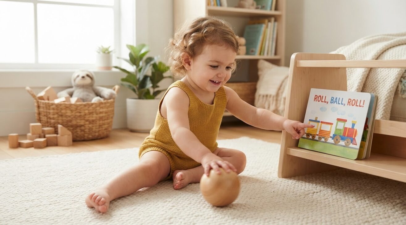 Learn the Word Roll for 1-Year-Old Toddlers