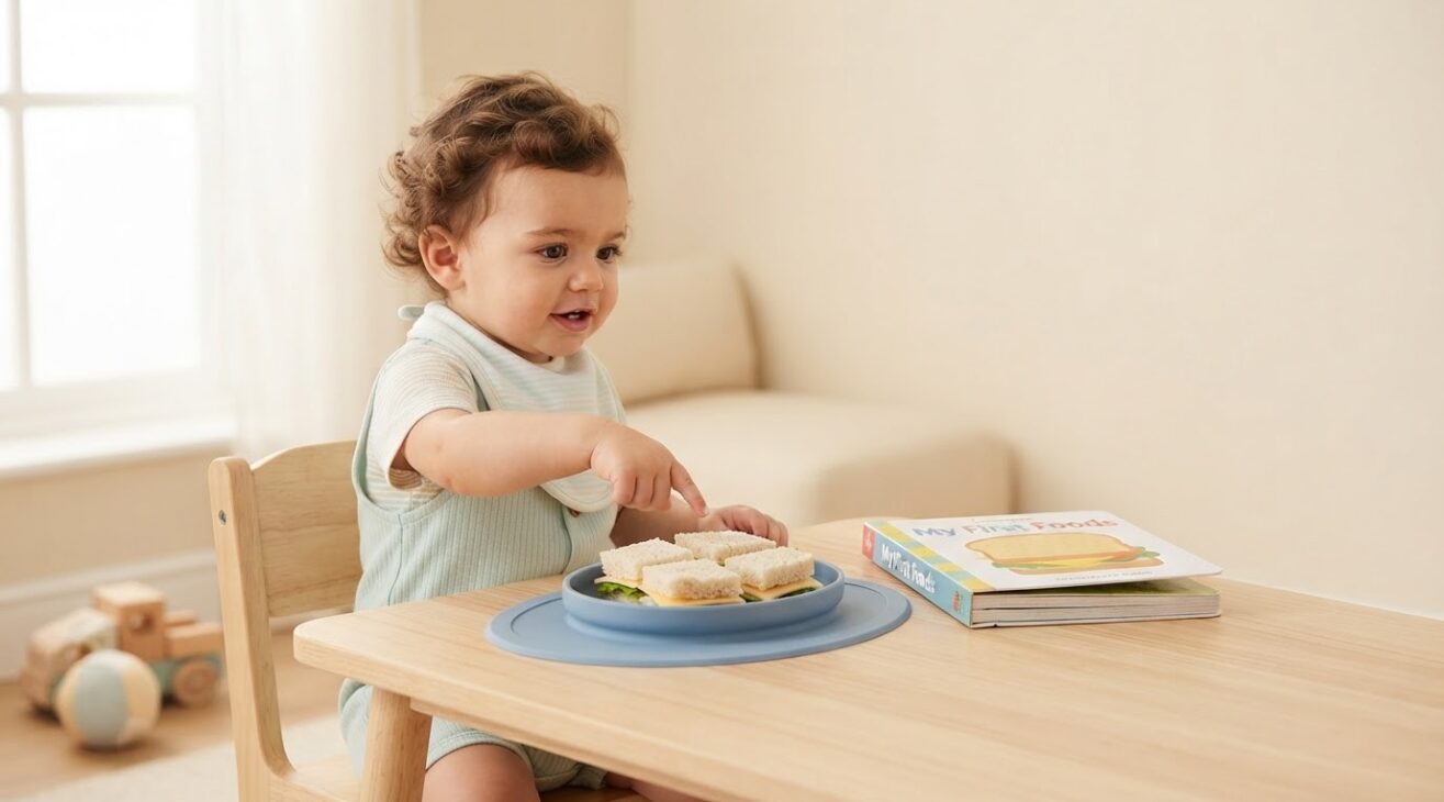 Learn the Word Sandwich for 1-Year-Old Toddlers