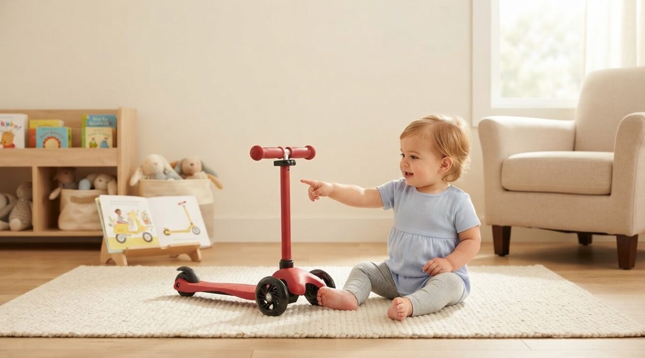 Learn the Word Scooter for 1-Year-Old Toddlers