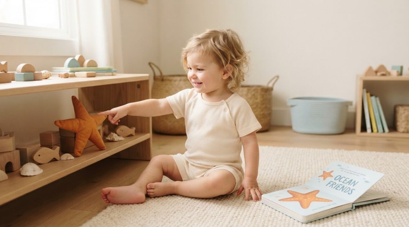 Learn the Word Sea Star for 1-Year-Old Toddlers
