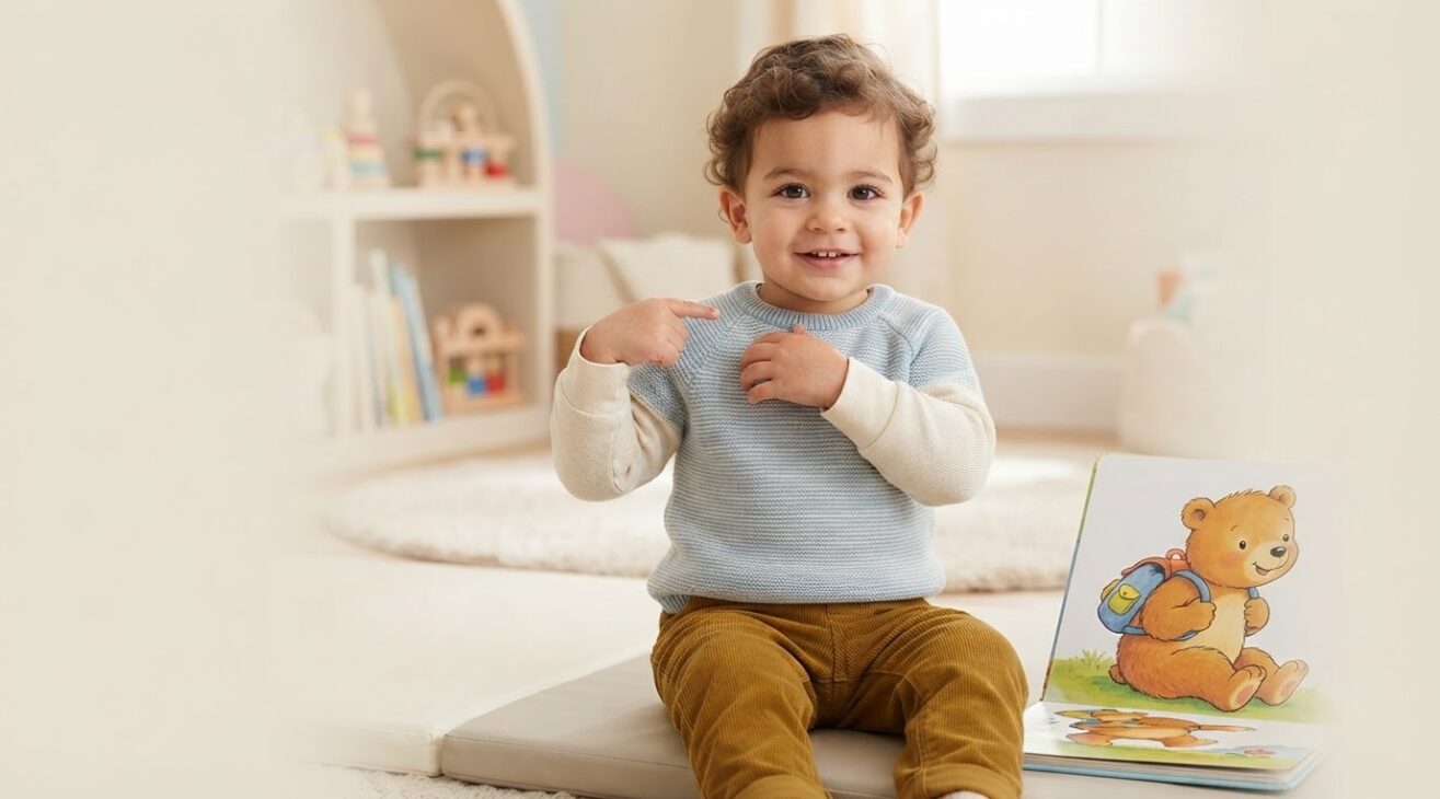 Learn the Word Shoulder for 1-Year-Old Toddlers