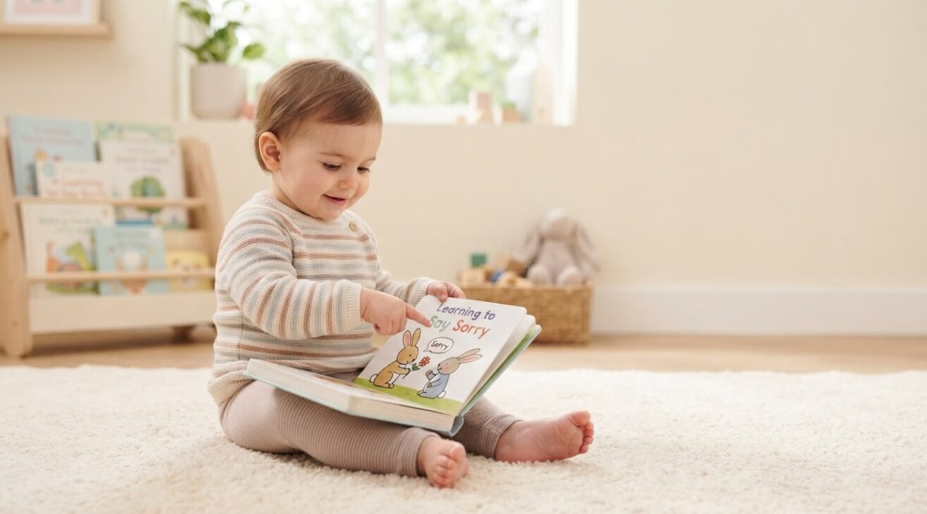 Learn the Word Sorry for 1-Year-Old Toddlers