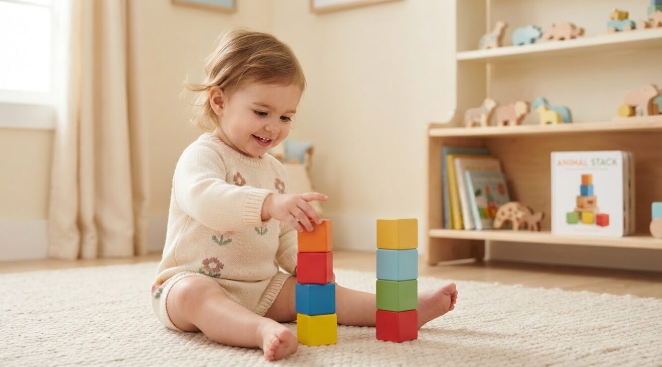 Learn the Word Stack for 1-Year-Old Toddlers