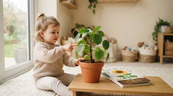 Stem learning activity for a 2-year-old
