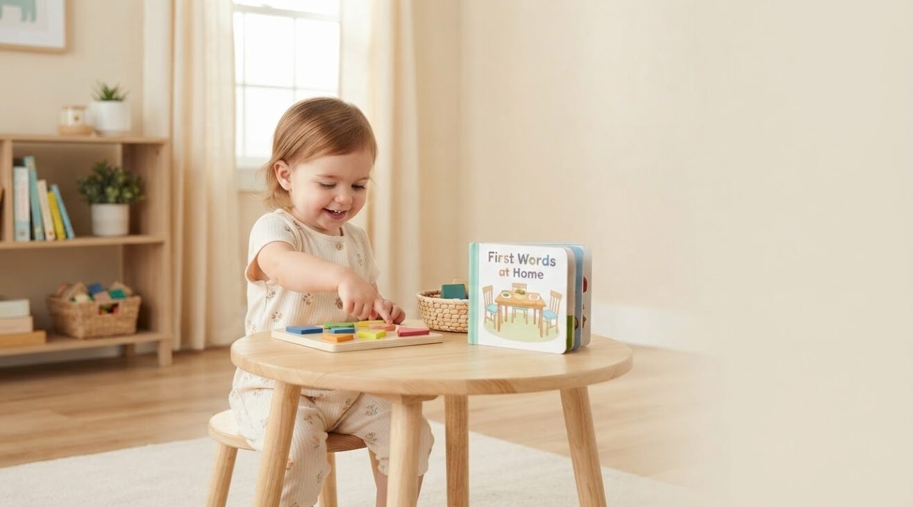 Learn the Word Table for 1-Year-Old Toddlers