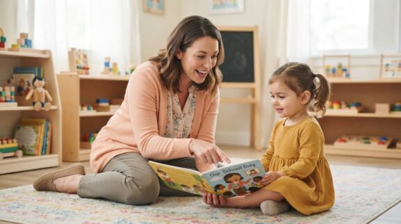 Teacher learning activity for a 2-year-old