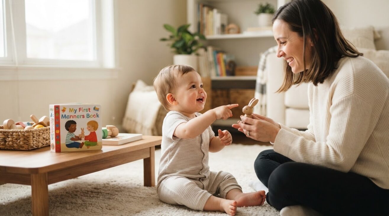 Learn the Word Thank You for 1-Year-Old Toddlers
