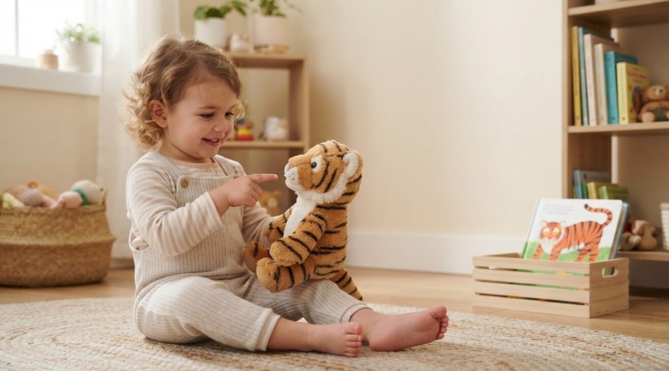 Learn the Word Tiger for 1-Year-Old Toddlers