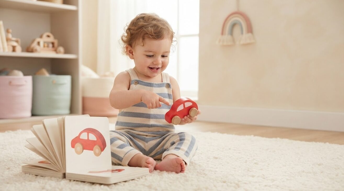 Learn the Word Toy for 1-Year-Old Toddlers